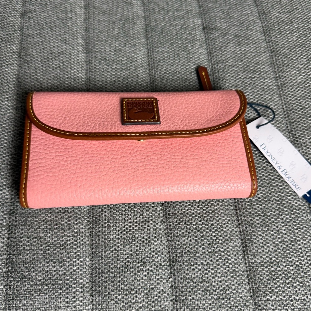 Dooney & Bourke Pink Continental Wallet